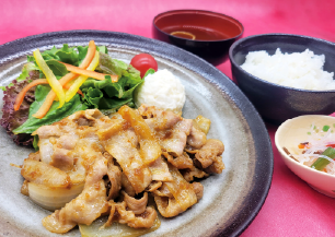 生姜焼き定食