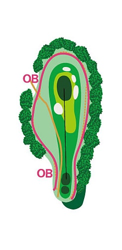 マウンテンコース HOLE 03 / Par 3