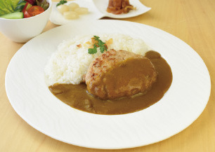 ハンバーグカレー